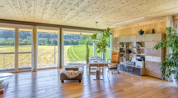 Wohnbereich Bayern von Chiemgauer Holzhaus