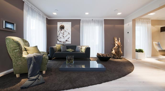 Haas Fertigbau Haas MH 163 Wohnbereich