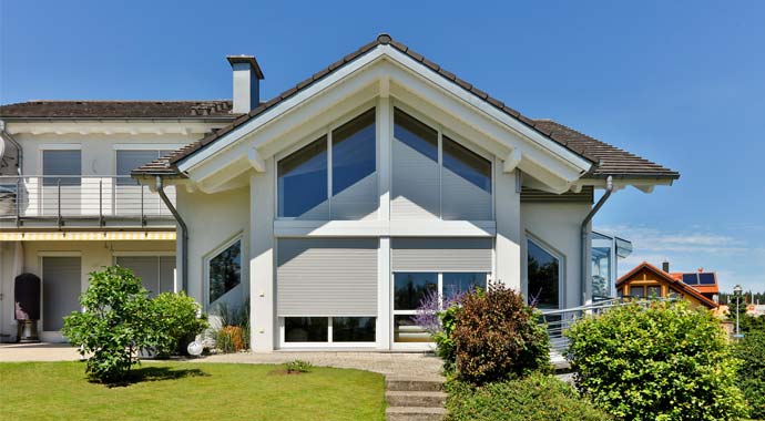 Alurollladen von Schanz als Wetterschutz Alurollladen von Schanz als Wetterschutz