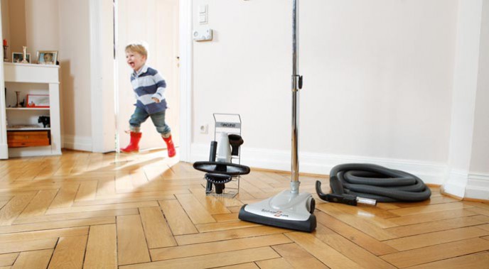 Zentralstaubsauger von Vacustar arbeiten nahezu geräuschlos.