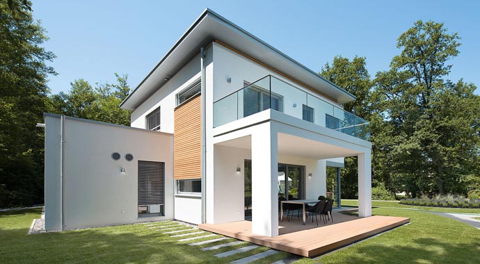 WeberHaus CityLife Haus 700 Außenansicht