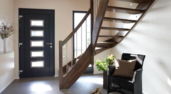 FingerHaus Musterhaus VIO 400 Treppenhaus