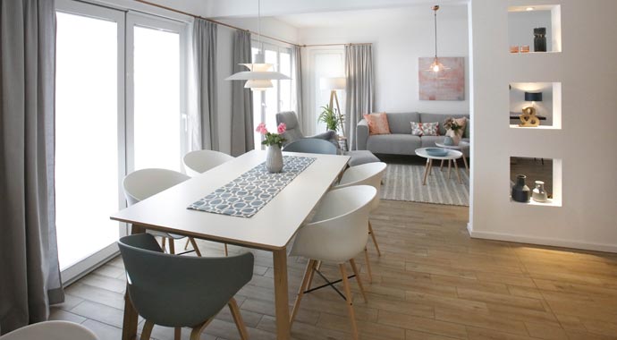 Essbereich Kundenhaus Park 169W von Dan-Wood House