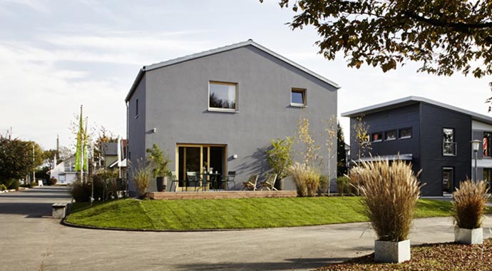 SchwörerHaus Musterhaus E 15-143.2 Außenansicht