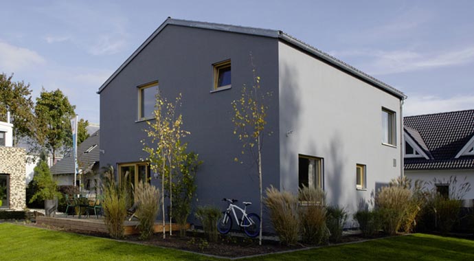 SchwörerHaus Musterhaus E 15-143.2 Außenansicht