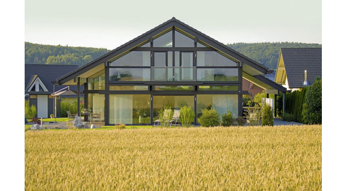 Huf Haus, Musterhaus Art 3 Außenansicht