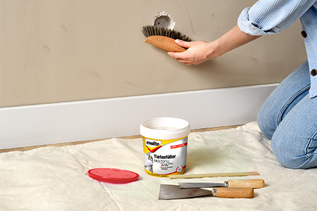 Kleine oder große Schäden reparieren mit Molto Kleine oder große Schäden reparieren mit Molto