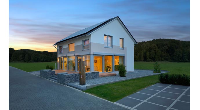 Musterhaus Köln-Frechen von Kampa Außenansicht