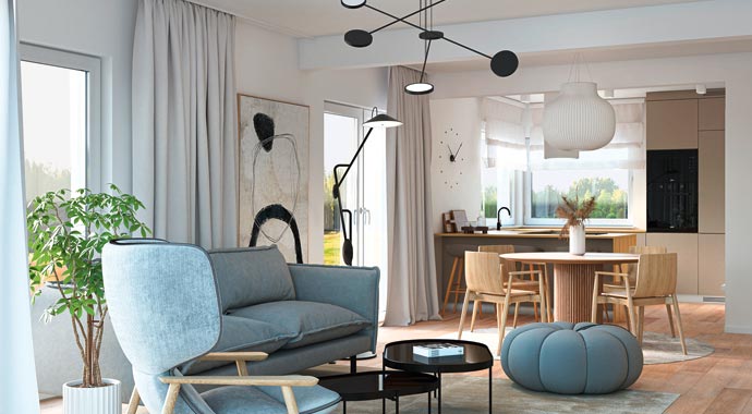 Wohnbereich Point 153 von Dan-Wood