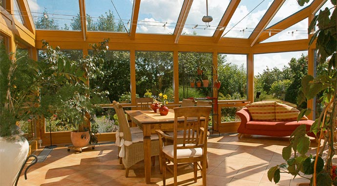 Ein Wintergarten bietet Ihnen interessante Perspektiven