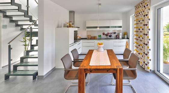 Musterhaus Brüssel Essbereich