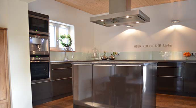ZimmerMeisterHaus Musterhaus Fabry Küche