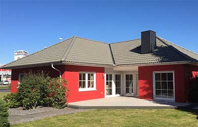 ScanHaus Musterhauscenter Koblenz Außenansicht