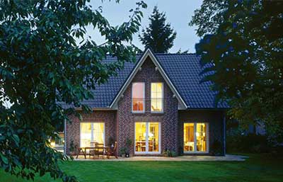 Bauunion 1905 Landhaus L 400 Außenansicht