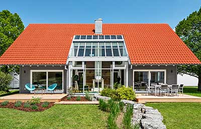 Beilharz Musterhaus Avance 150 Außenansicht