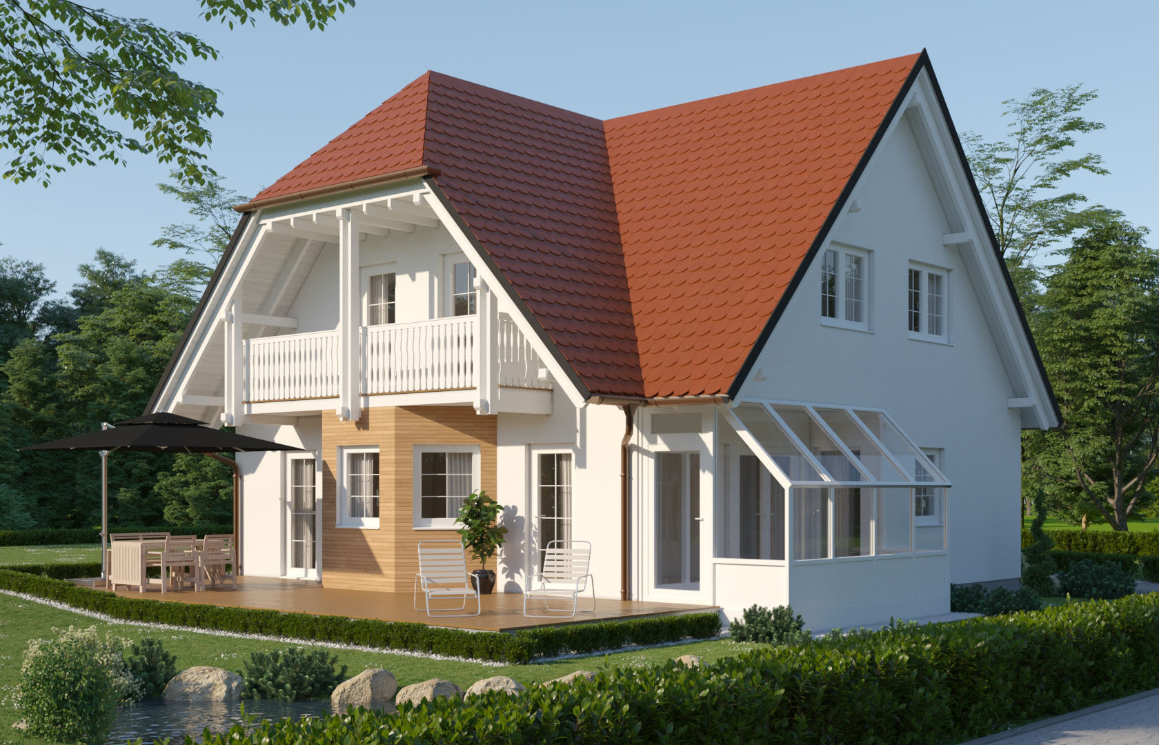 Musterhaus Ulm Außenansicht