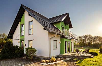 FingerHaus Musterhaus VIO Außenansicht