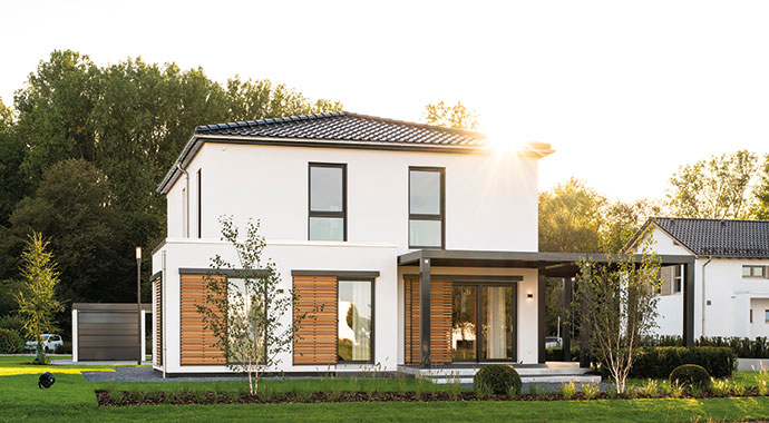 FingerHaus MEDLEY 3.0 - Musterhaus Frankenberg Außenansicht