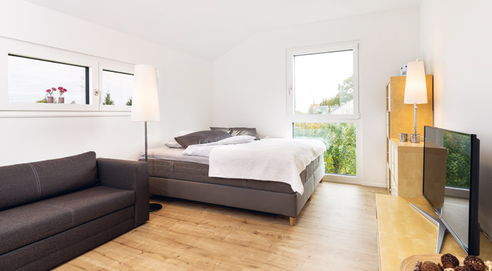 Schlafzimmer Kundenhaus – Gewinnerhaus von WeberHaus