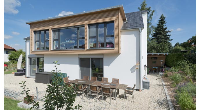 Regnauer Hausbau, Haus Döhlau, Außenansicht 