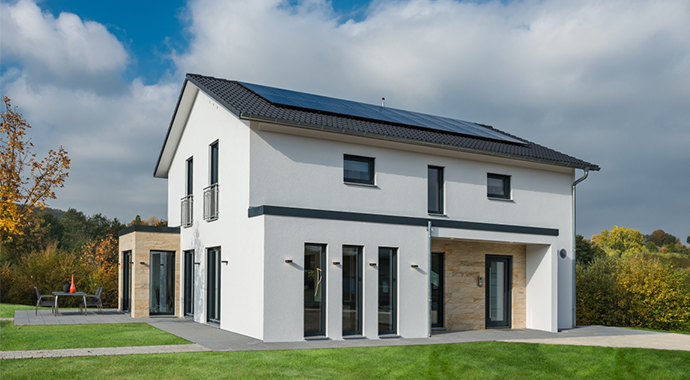 Rensch-Haus Musterhaus Goeteborg Außenansicht