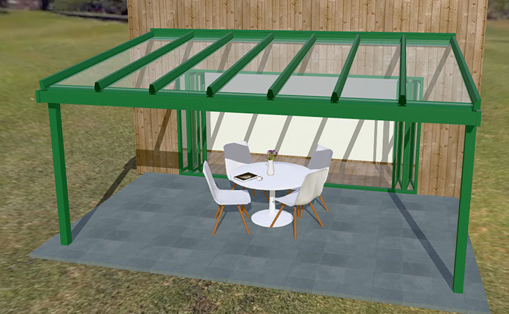 Terrassendach-Konfigurator Terrassendach-Konfigurator