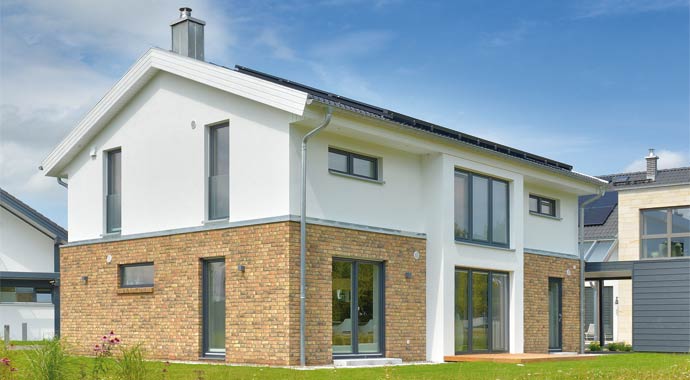 Danhaus Musterhaus Kronshagen Außenansicht