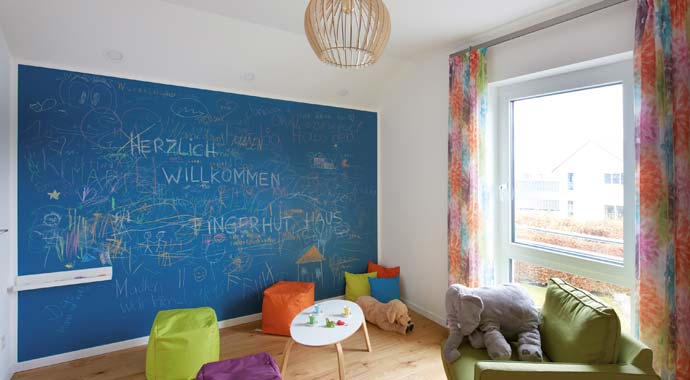 Kinderzimmer Musterhaus Günzburg von Fingerhut Haus