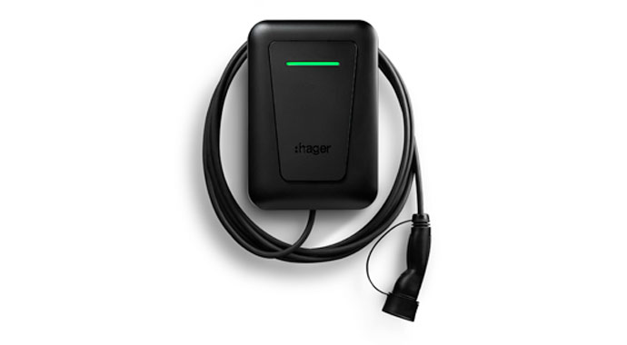 Wallbox witty plus von Hager