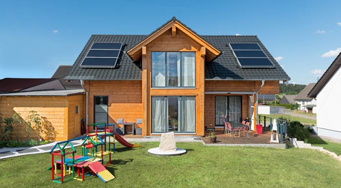 Außenansicht Haus Heuberg von Fullwood