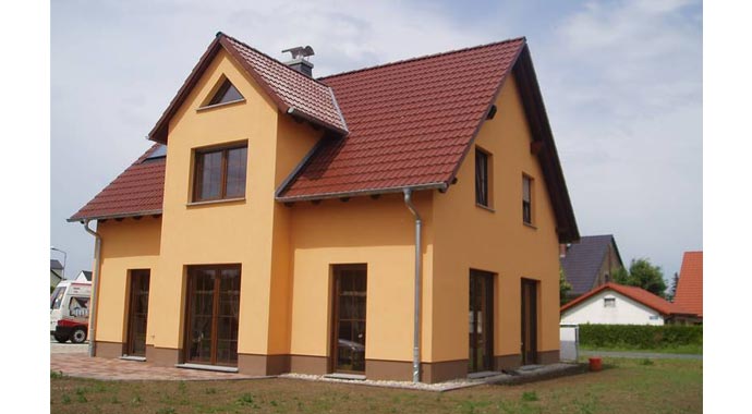 Town & Country Haus Musterhaus Lichthaus 121 Außenansicht