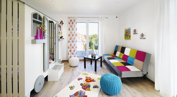 Rensch-Haus Musterhaus Montana Kinderzimmer