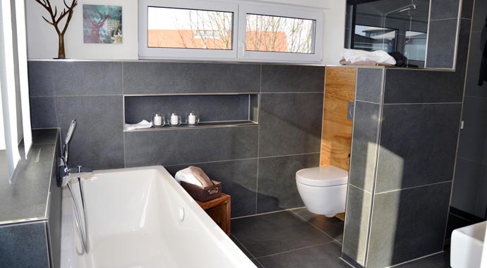 Haas Fertigbau Haas MH Falkenberg 168 Badezimmer