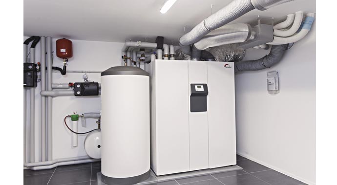 Technikraum Musterhaus Wuppertal – CityLife 250 von WeberHaus