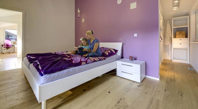 Haas Fertigbau Haas MH Bad Vilbel J 142 Schlafzimmer