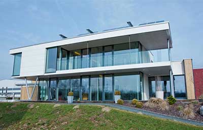 Griffner Musterhaus Griffen Box Außenansicht