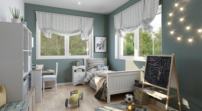 Kinderzimmer Concept Design 122 edition von Favorit Massivhaus