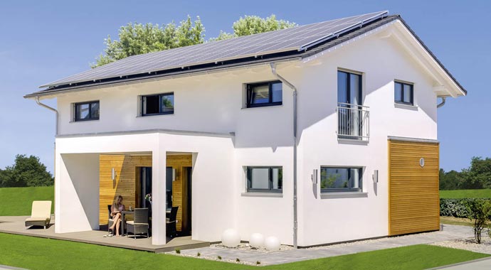 Haas Fertigbau Haas MH Mannheim J 159 Außenansicht