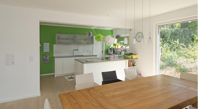 Regnauer Hausbau, Haus Döhlau, Küche