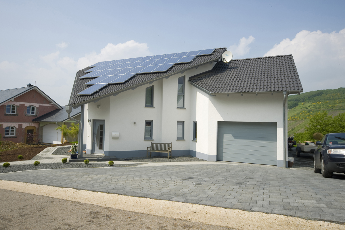 Außenansicht Diagonalhaus, Kern Haus