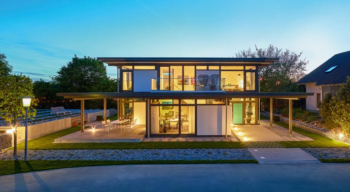 Außenansicht Haus Modum 10 von HUF Haus