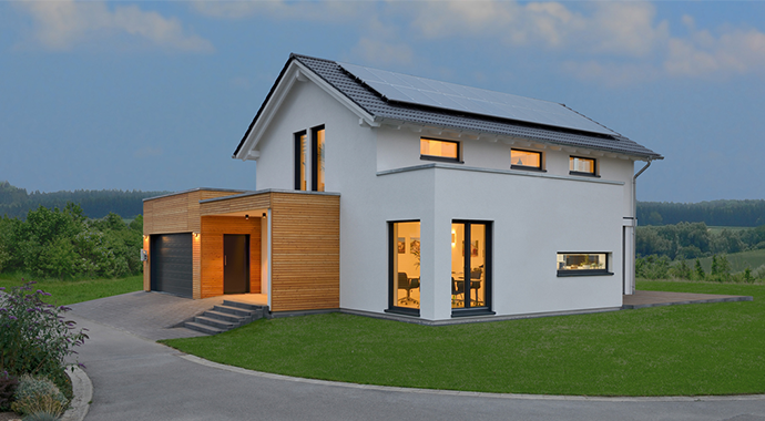 Kampa Musterhaus Schkeuditz/Dölzig Außenansicht