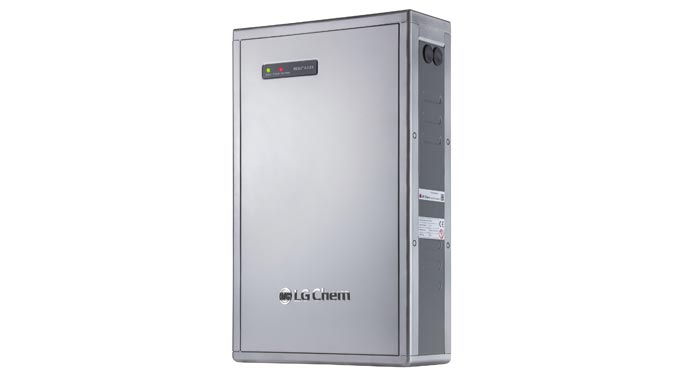 Energiespeichersystem RESU 6.4EX von LG Chem