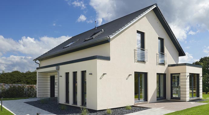 Rensch-Haus Musterhaus Oslo Außenansicht