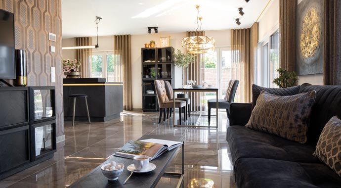 Wohnbereich ARTIS 302 von FingerHaus