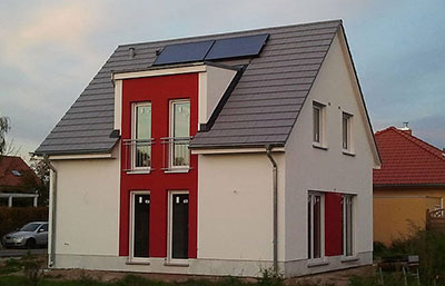 Town & Country Haus Musterhaus Raumwunder 90 Außenansicht