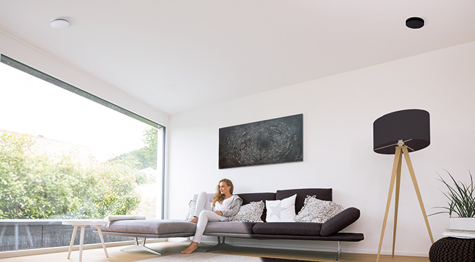 Frischluftzufuhr mit Stil | Bild: Zehnder Frischluftzufuhr mit Stil