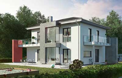 Okal Musterhaus Poing/Grub II Aussenansicht