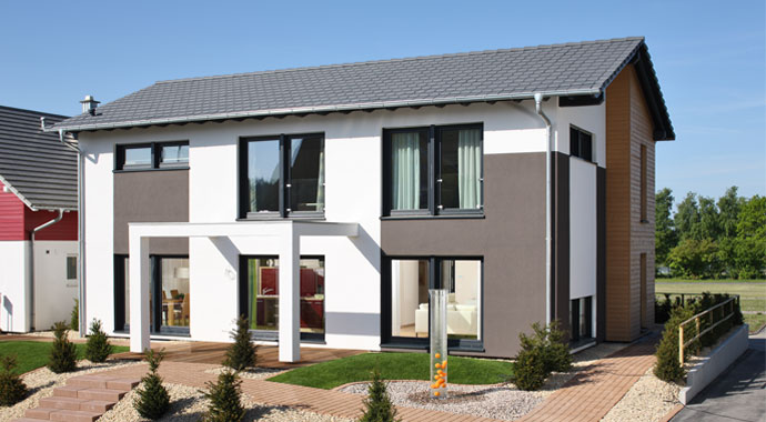 Okal Haus Musterhaus Villingen-Schwenningen Außenansicht