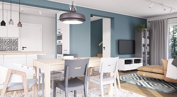 Point 110 - Wohn-, Essbereich